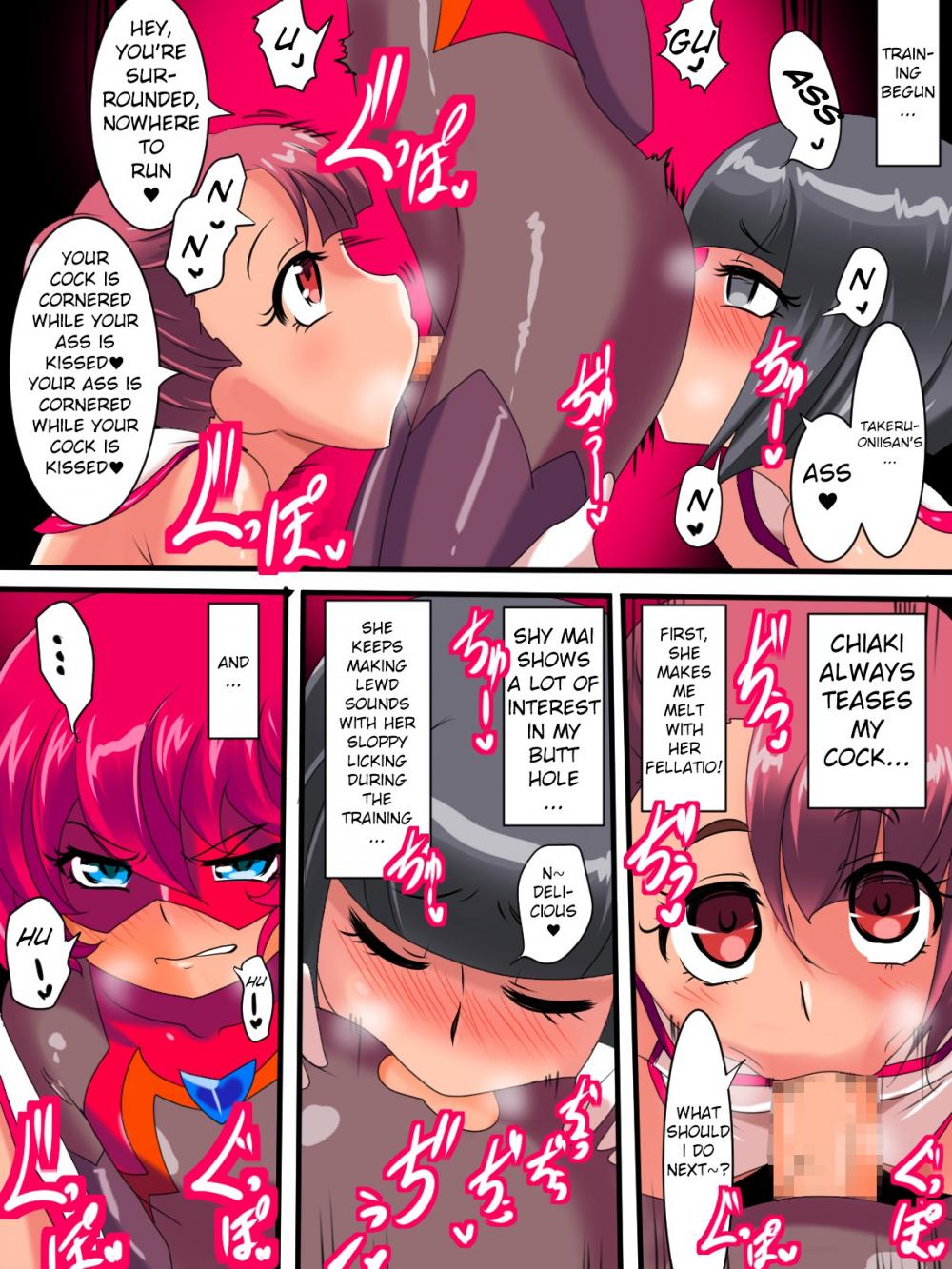 Hentai Manga Comic-Hero's Routine Breakdown Training-Read-21